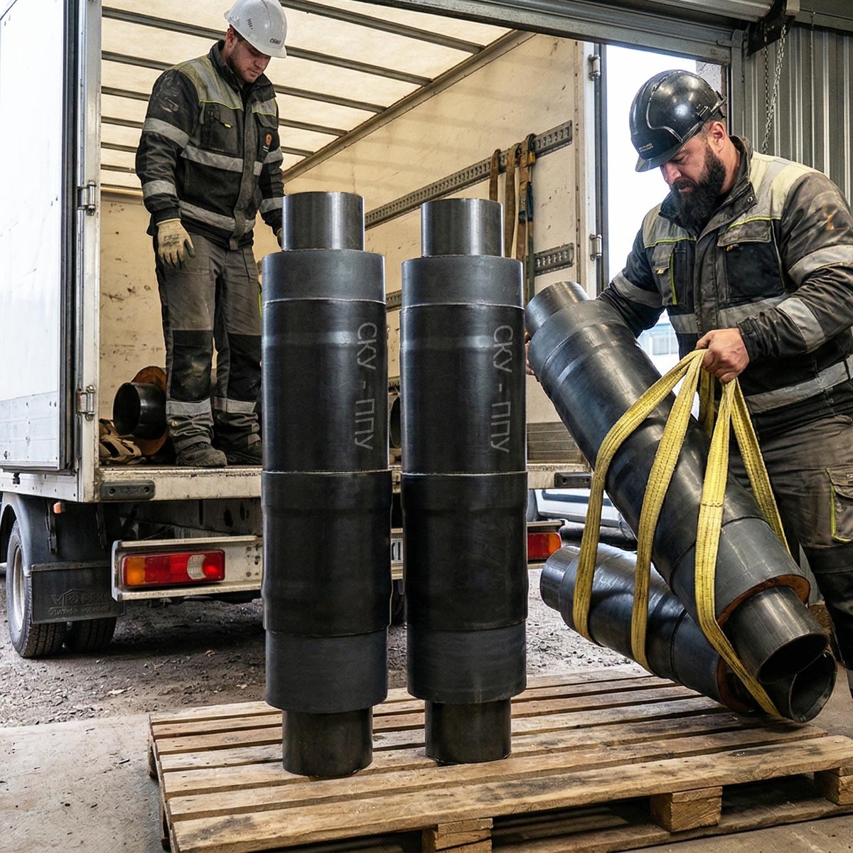 Погрузка СКУ ППУ - Невафлекс