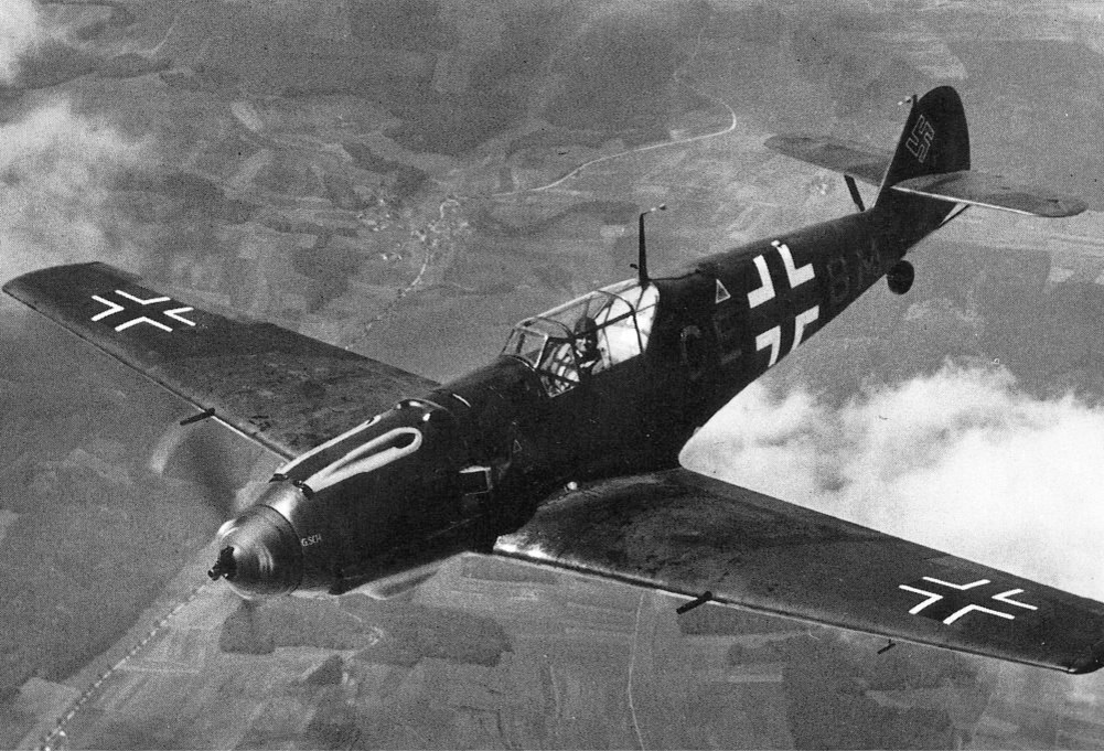 истребитель Bf 109 E-3