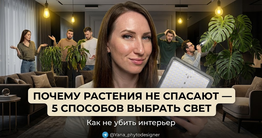 Почему даже самые дорогие растения не спасут интерьер — 5 способов выбрать грамотное освещение для вашего дома