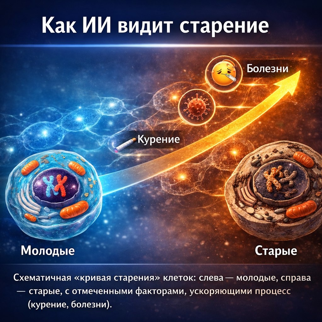 Как ИИ видит старение