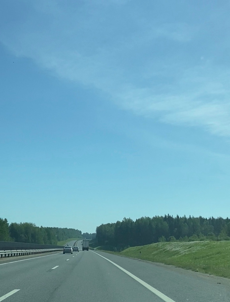 Мимо пролетали поля и озера