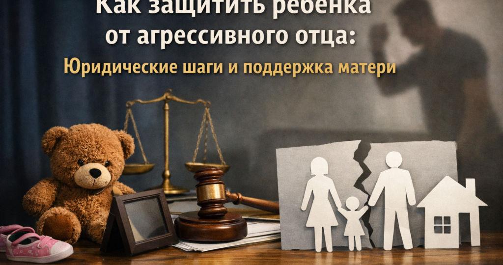 Как защитить ребёнка от агрессивного отца: эффективные юридические шаги для матерей в Санкт-Петербурге