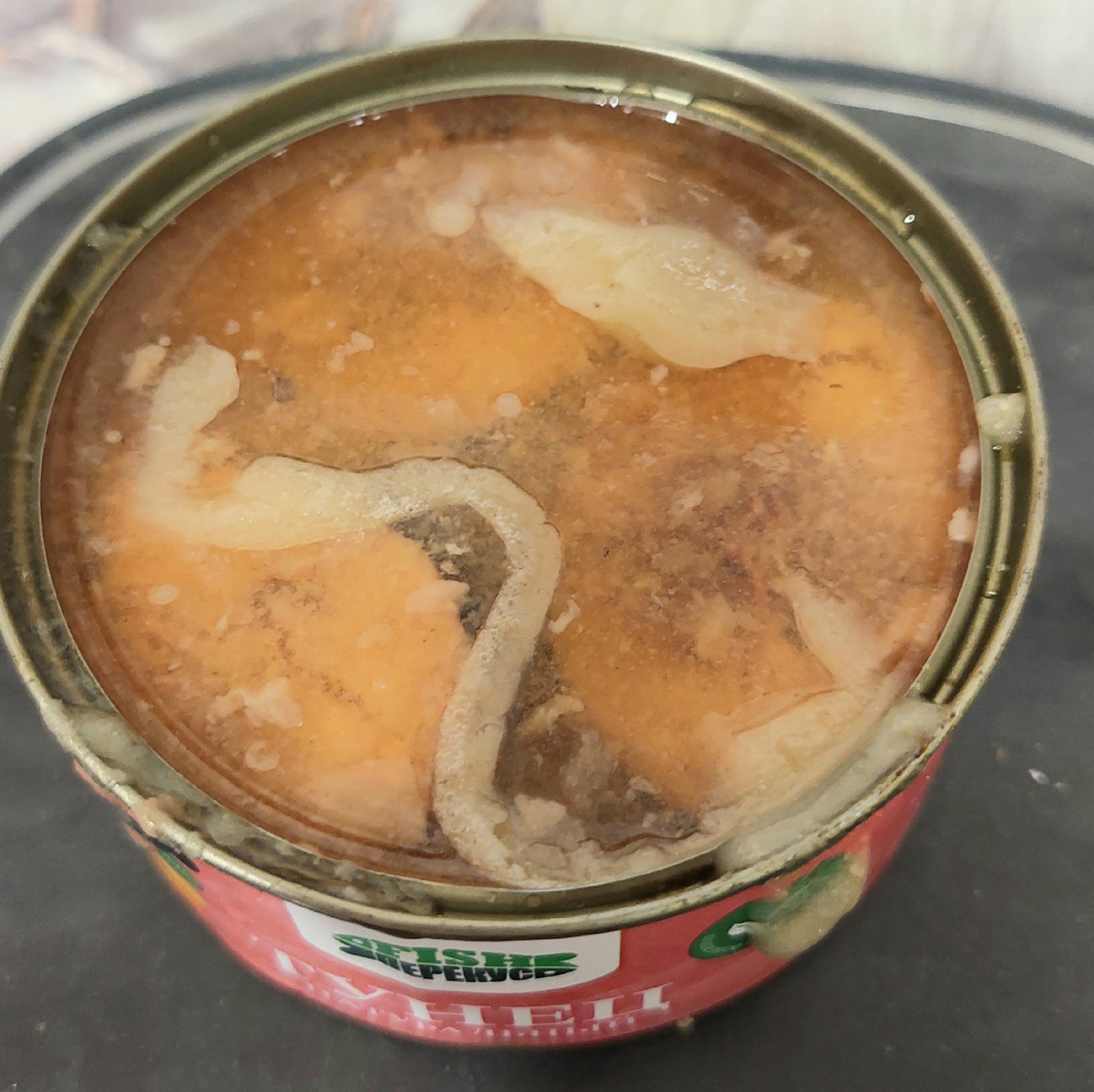 Даже жир присутствует. 