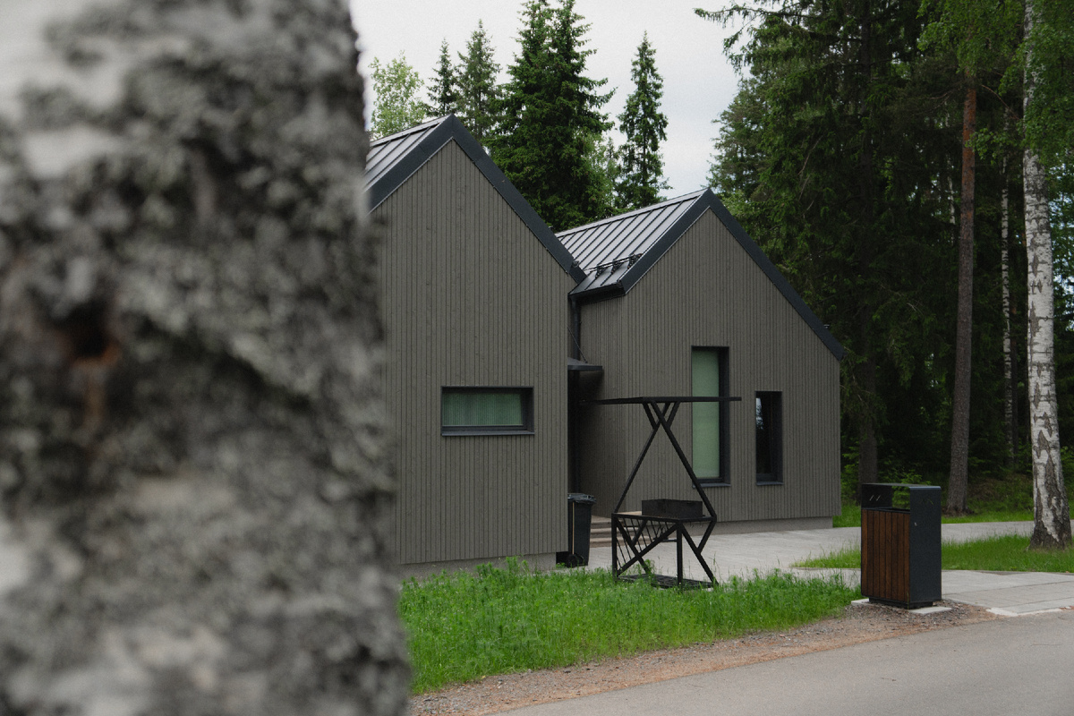 Мангальная зона около вилл