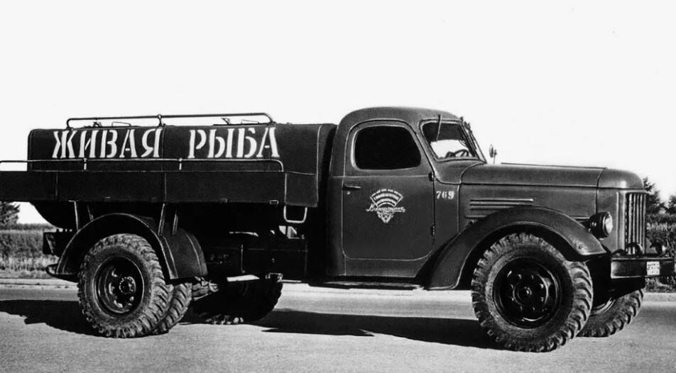 Автоцистерна «Живая рыба», СССР (иллюстрация из открытых источников)