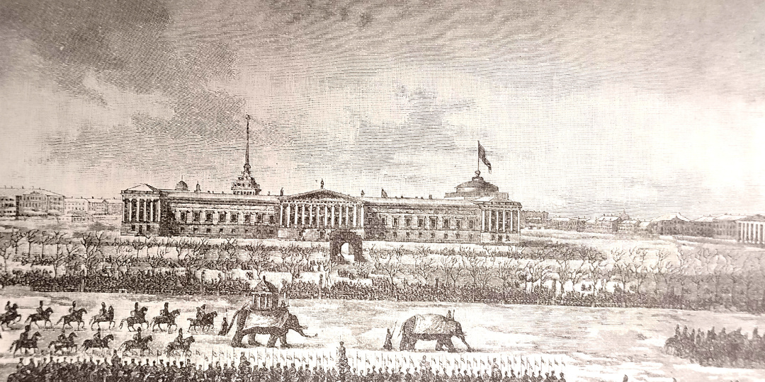 Слоны в Санкт-Петербурге