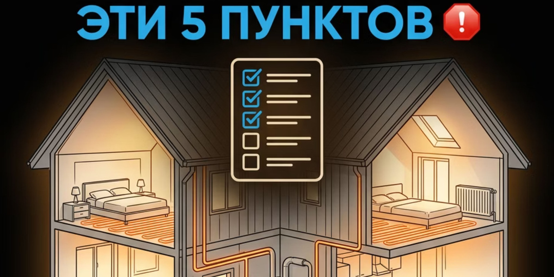 Не начинайте отопление в доме, пока не проверите эти 5 пунктов ❗️