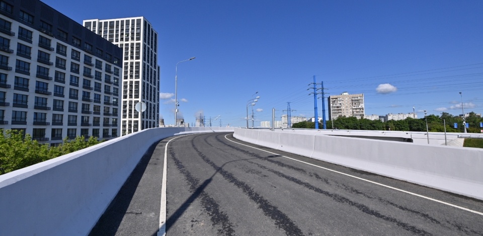 Владимир Ефимов: завершено строительство съездов между МСД и улицей Подольских Курсантов