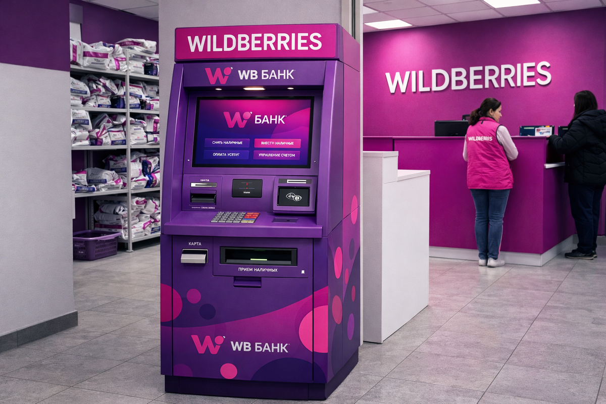   WB Банк выходит на рынок банкоматов? Фото: нейросеть