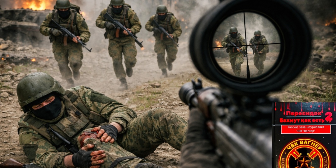 Снайпер ВСУ (Бахмут как есть 2)