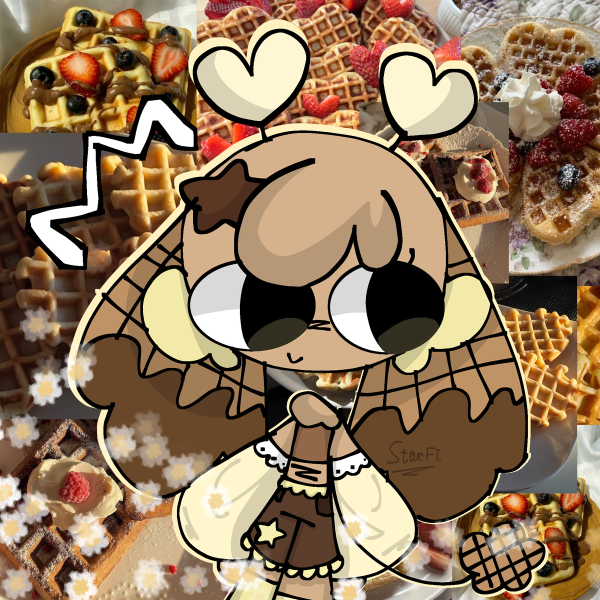 И потом я захотела вафли..;]