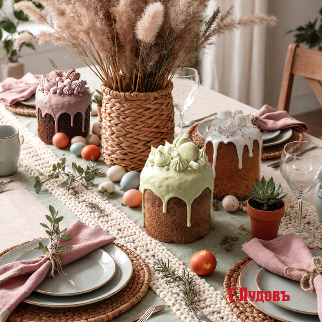 Тренды пасхальной сервировки в 2026 году