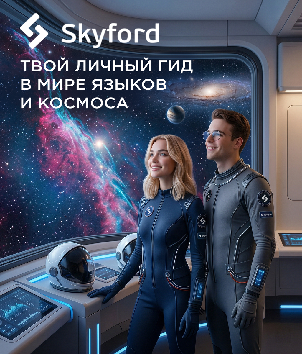 Skyford - ваш гид в мире иностранных языков и космоса