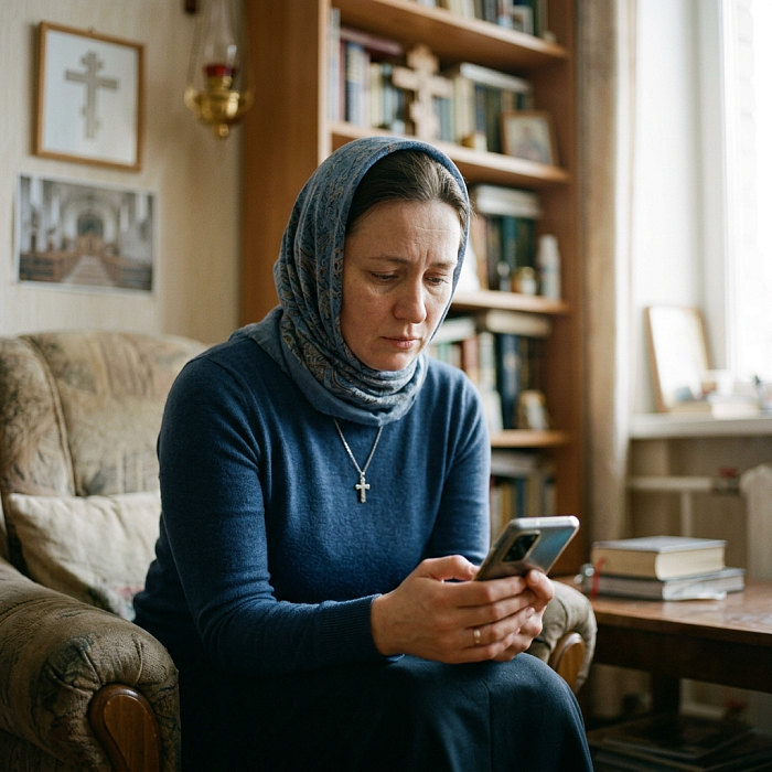    Можно ли причащаться, если родственник, возможно, обижен на меня, хотя я не имела намерения его обидеть?