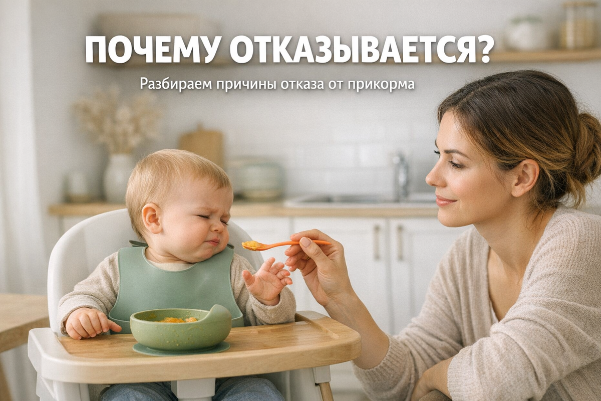 Почему малыш отказывается от еды и как сделать прикорм комфортным без слез