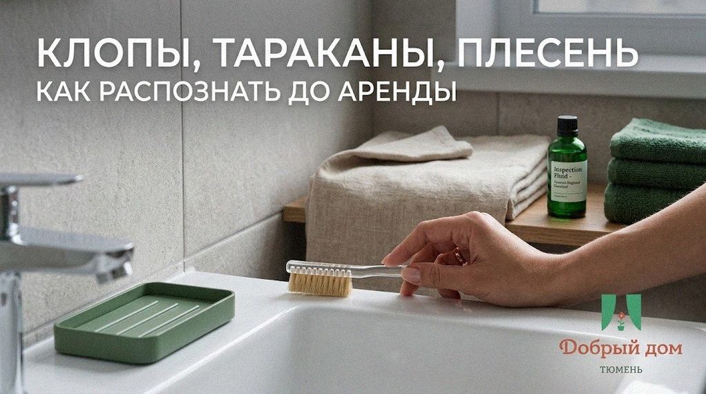    Как определить наличие клопов, тараканов и плесени в арендуемой квартире в Тюмени site-admin