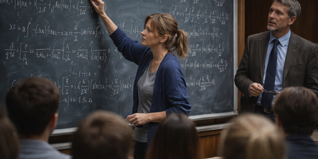 Профессор решил «поставить уборщицу на место». В итоге не смог стереть ответ с доски