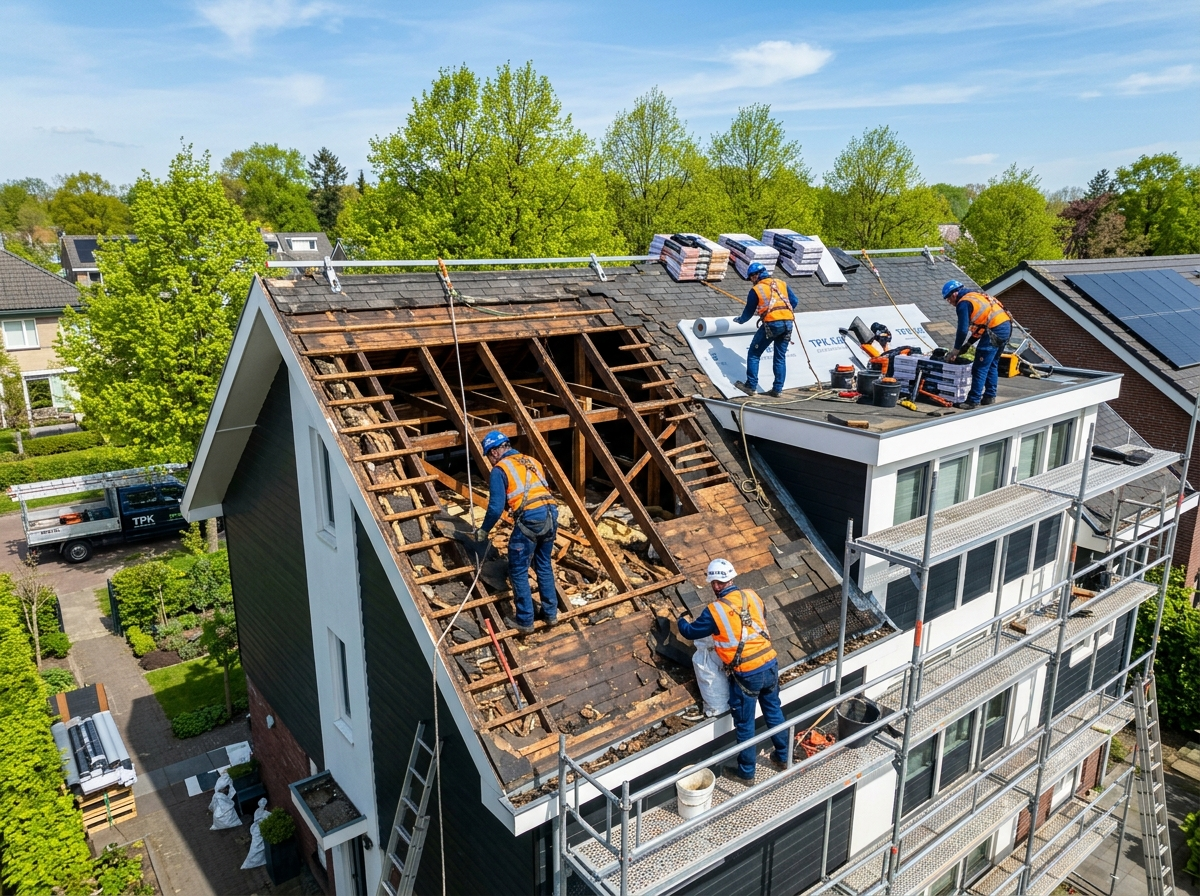Весенний ремонт крыши - идеальный момент для огнезащиты стропильной системы