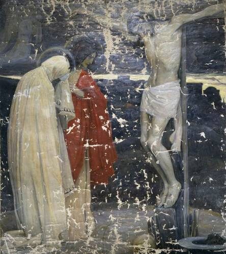 Нестеров. М. В. "Голгофа". 1899 год.