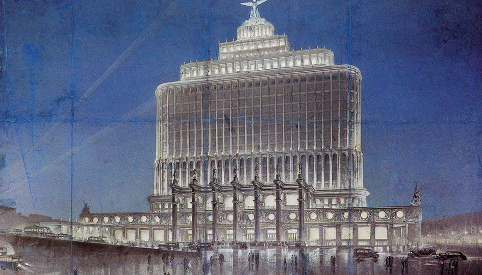 Реконструкция Москвы: от конструктивизма к сталинскому ампиру