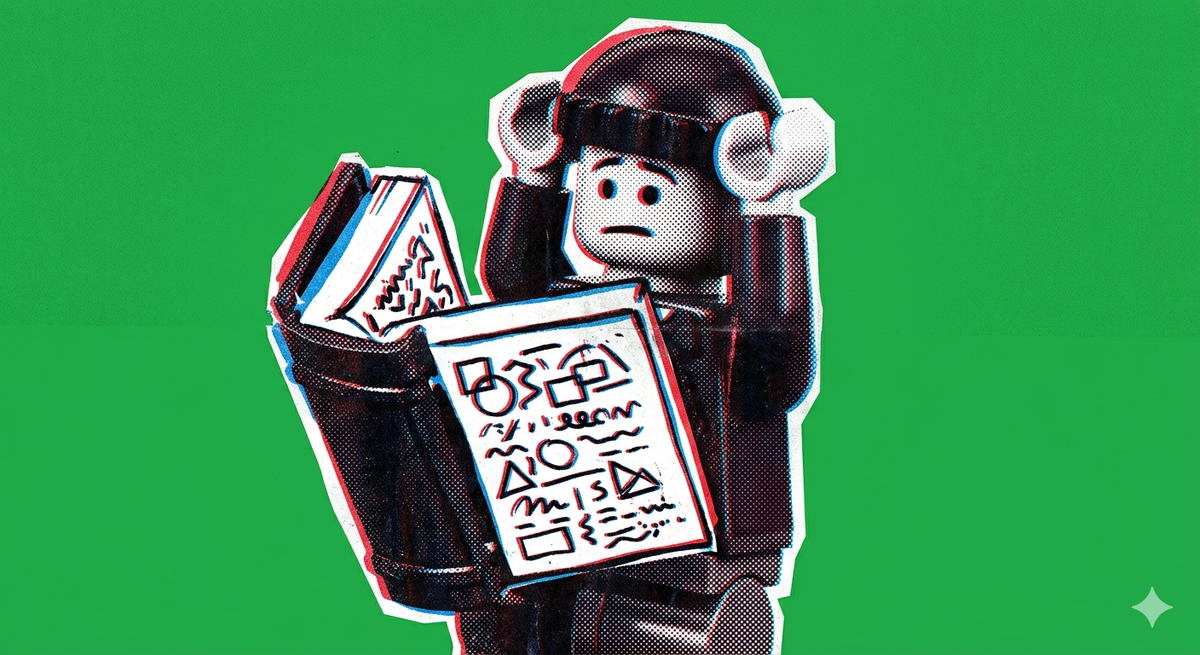 Лего человек устал читать 