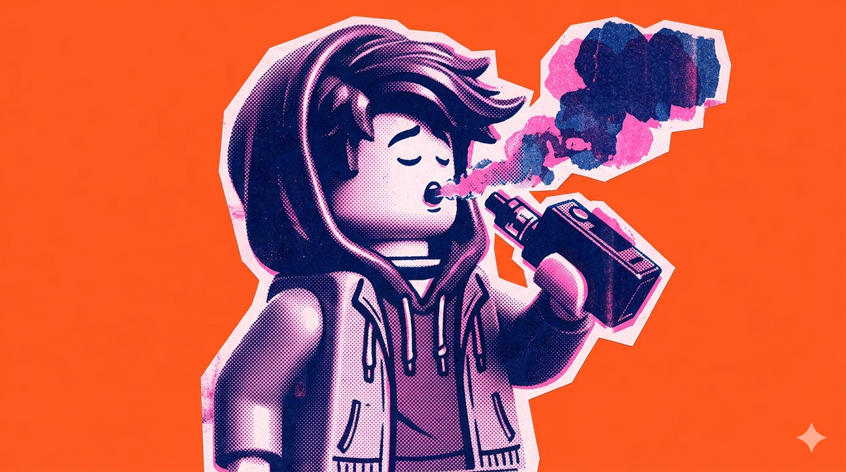 Лего человек парит 