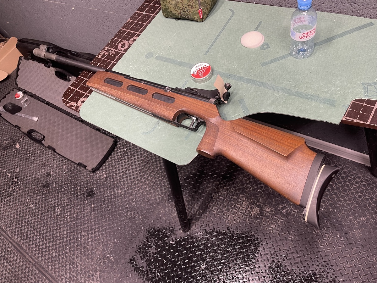 Диана-75 в тире "Атаман". Фото автора