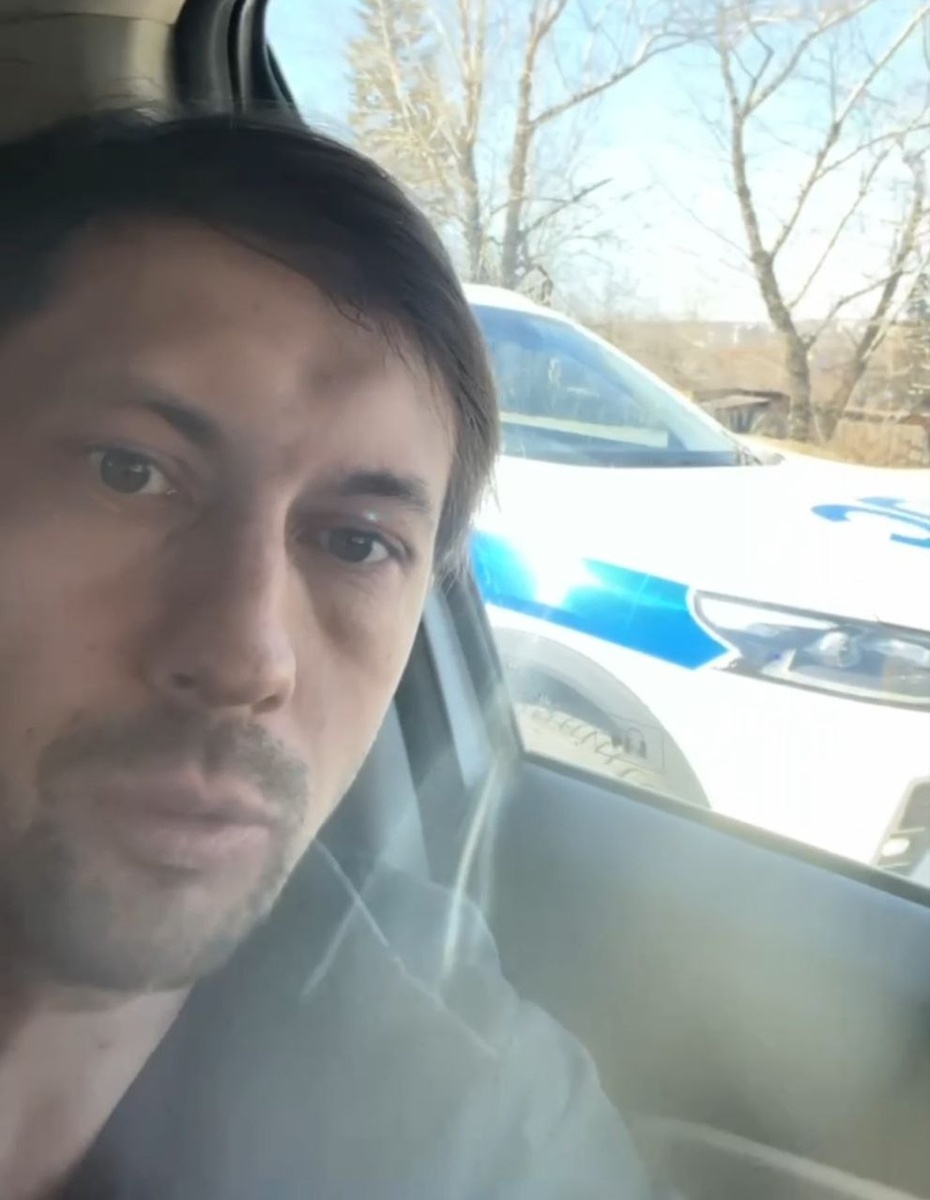 Григорий Грибенко и экипаж ДПС