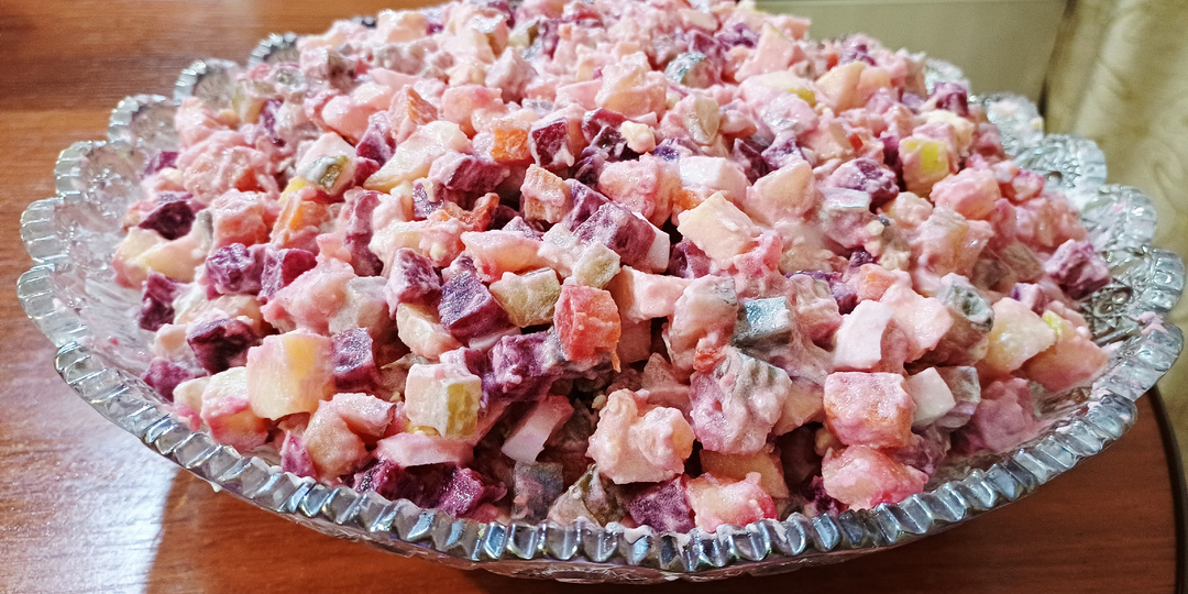 Необычный и неожиданно вкусный салат "Расолье".
