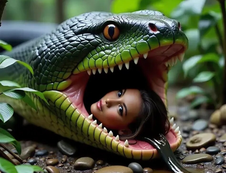 Анаконда-людоед