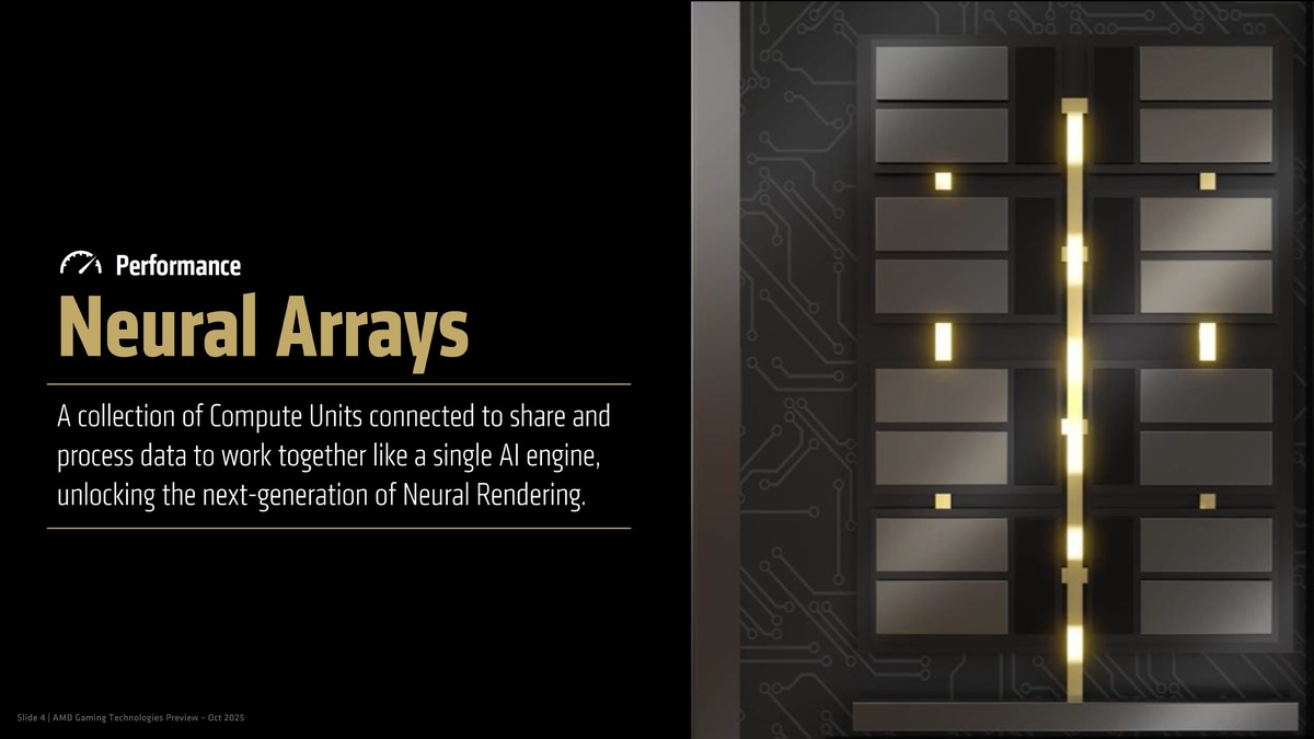 Neural Arrays. Изображение: AMD