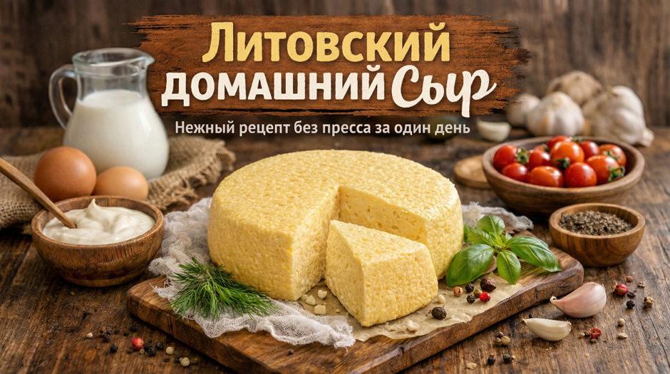 Литовский домашний сыр рецепт