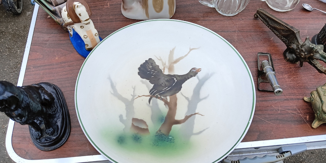 На барахолку под дождем