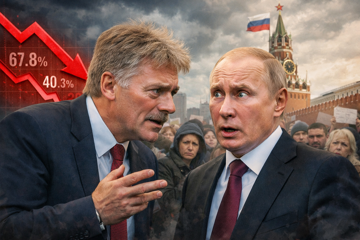 По данным ВЦИОМ уровень одобрения деятельности Путина снизился до 67,8%