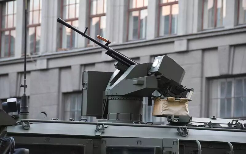 Российский боевой модуль Охотник с 12,7 пулеметом Корд.📷
