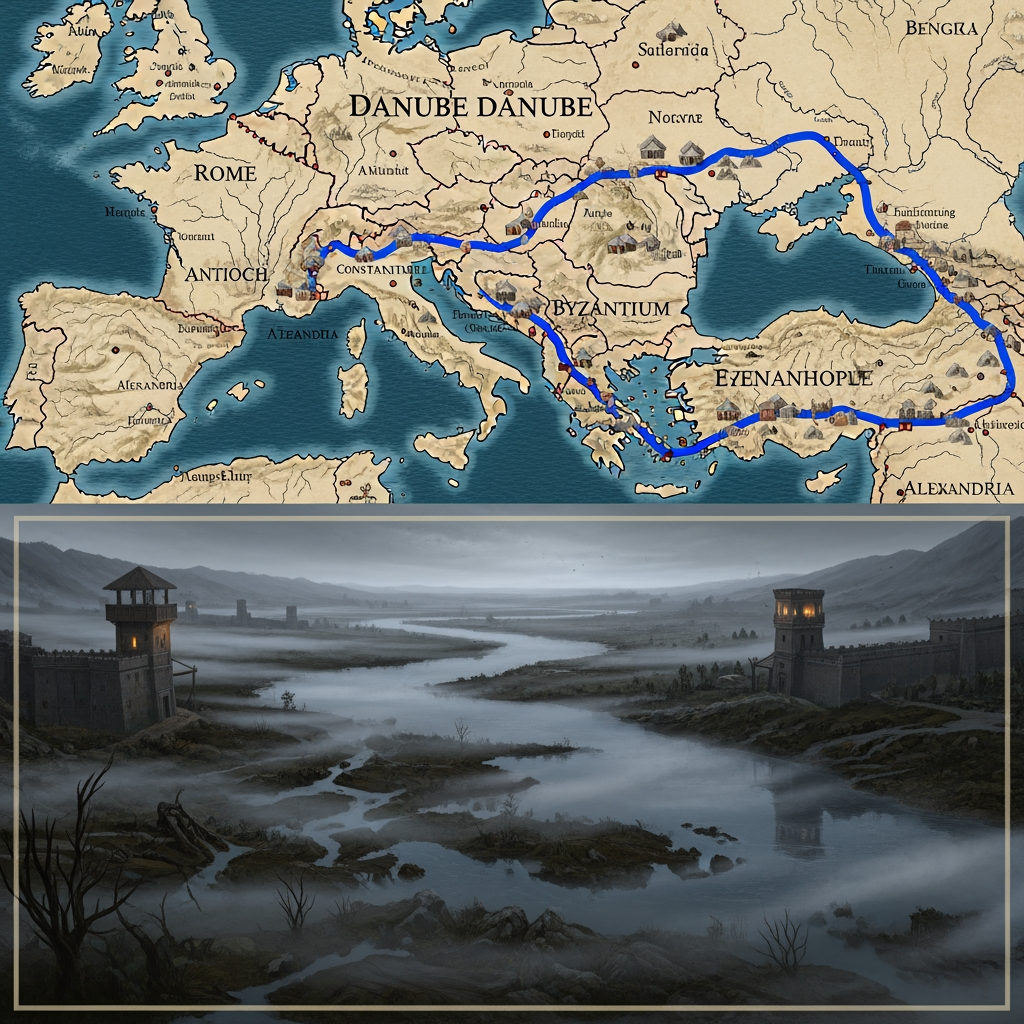 Дунайская граница (лимес) в III веке была самой горячей точкой на карте мира