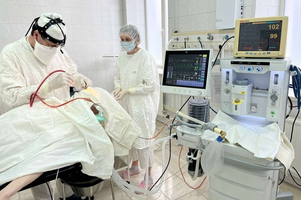    Новое высокотехнологичное оборудование. Фото: ОКБ им. Н. А. Семашко.