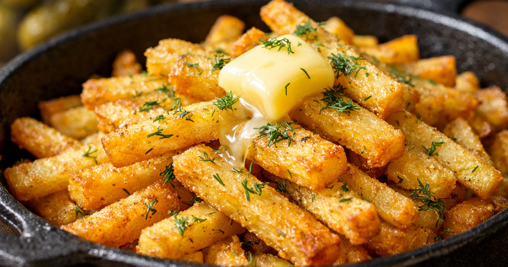 Добавляю всего 1 ложку в картошку перед жаркой: получается та самая золотистая корочка