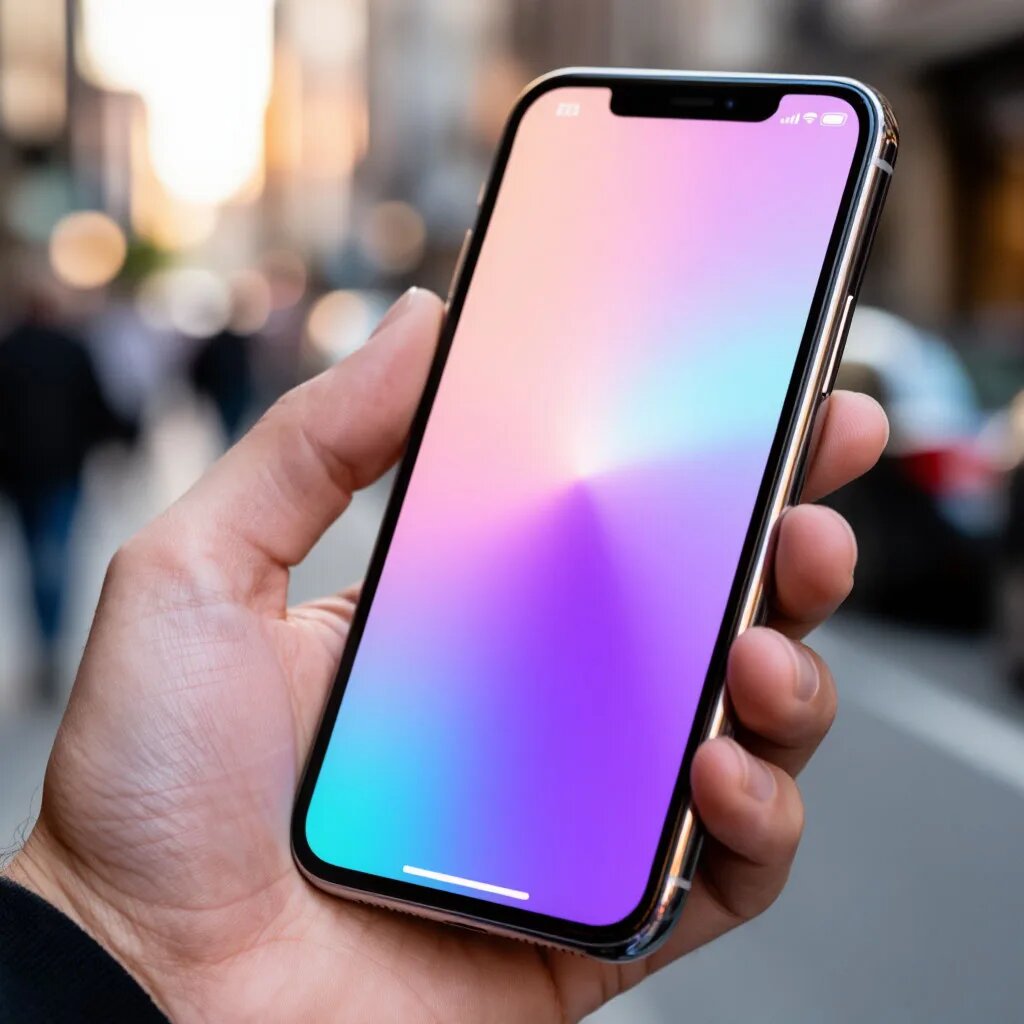 Телефон. Иллюстрация сгенерирована нейросетью