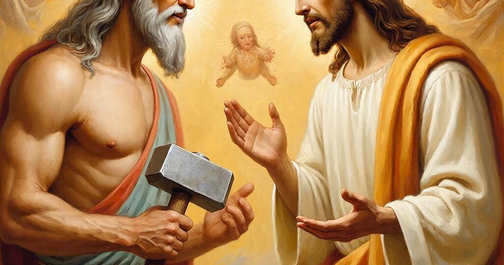 Почему Иисус смог спасти людей, а славянские боги не могут.