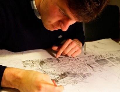 Нарисовать город по памяти — это вообще возможно?