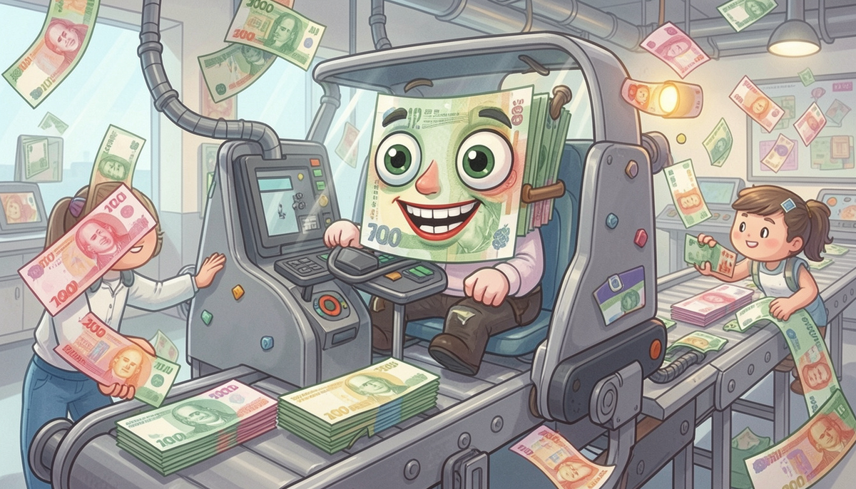 Деньги могут "делать деньги", если вы захотите 😊