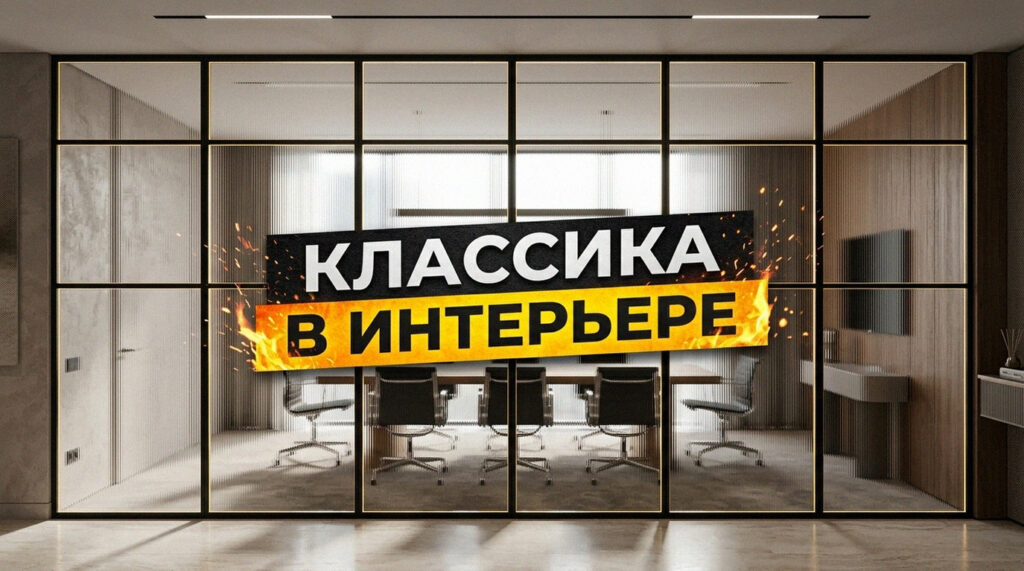    5 эффективных способов интеграции стеклянных перегородок в классический интерьер GarderobSystem