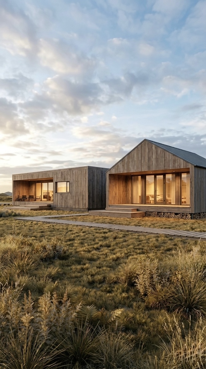 Скандинавский стиль: действительно лучше?
Мода тут особо ни при чём. Суть скандинавского подхода — здравый смысл. Зачем делать тёмные углы и длинные коридоры? Или чердаки, в которые полезешь лишь раз — чтобы оставить там старую лыжную палку? Всё это потом прогревается зимой впустую. Здесь же проектируют компактно и функционально: никакой лишней площади. Экология пространства плюс экономия денег.
 
Чем запомнятся дома PatioHouse и за что их любят владельцы:
— Всё на одном этаже. Не нужно водить детей или родителей по лестницам вверх-вниз (вот кто хоть раз нёс по лестнице спящего ребёнка — тот оценит эту фишку).
— Панорамное остекление. Стеклопакеты до самого пола — кажется, будто лес прямо просыпается внутри гостиной! И при этом стекло держит тепло даже зимой за городом — проверено.
— Собственная терраса-патио. Настоящее продолжение дома: тут можно пить кофе летом на рассвете или жечь каминную чашу холодной осенью под пледом… Места всем хватает.