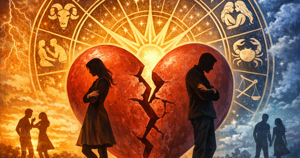 4 ошибки в отношениях, которые совершают все знаки зодиака