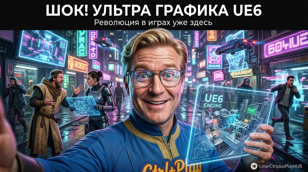 Unreal Engine 6: что ждать от нового графического движка