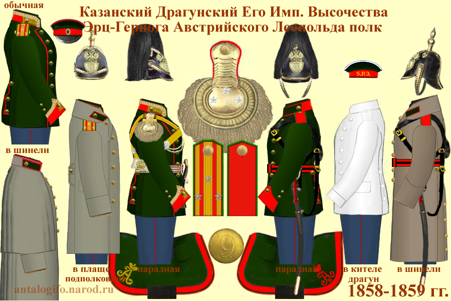 Схема обмундирования