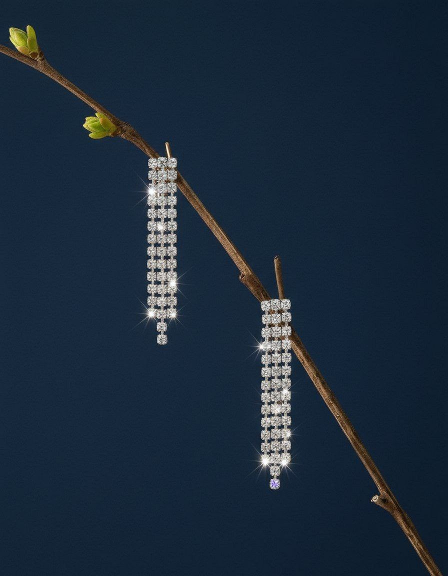 Серьги Almazia