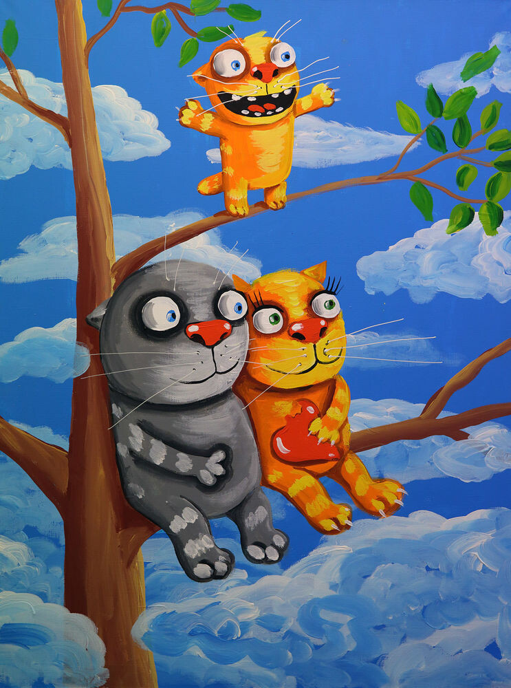 Картины Васи Ложкина. Из открытых источников.