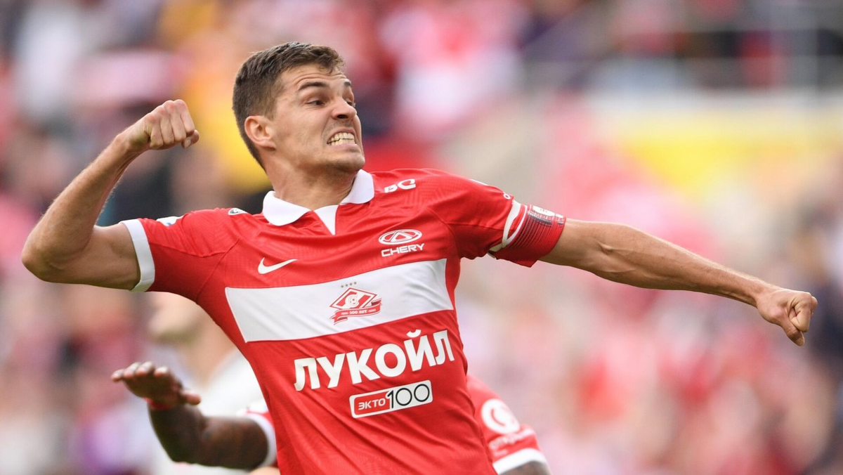 Полузащитник московского "Спартака" Роман Зобнин. Фото из интернета.